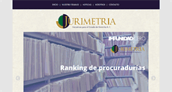 Desktop Screenshot of jurimetria.org